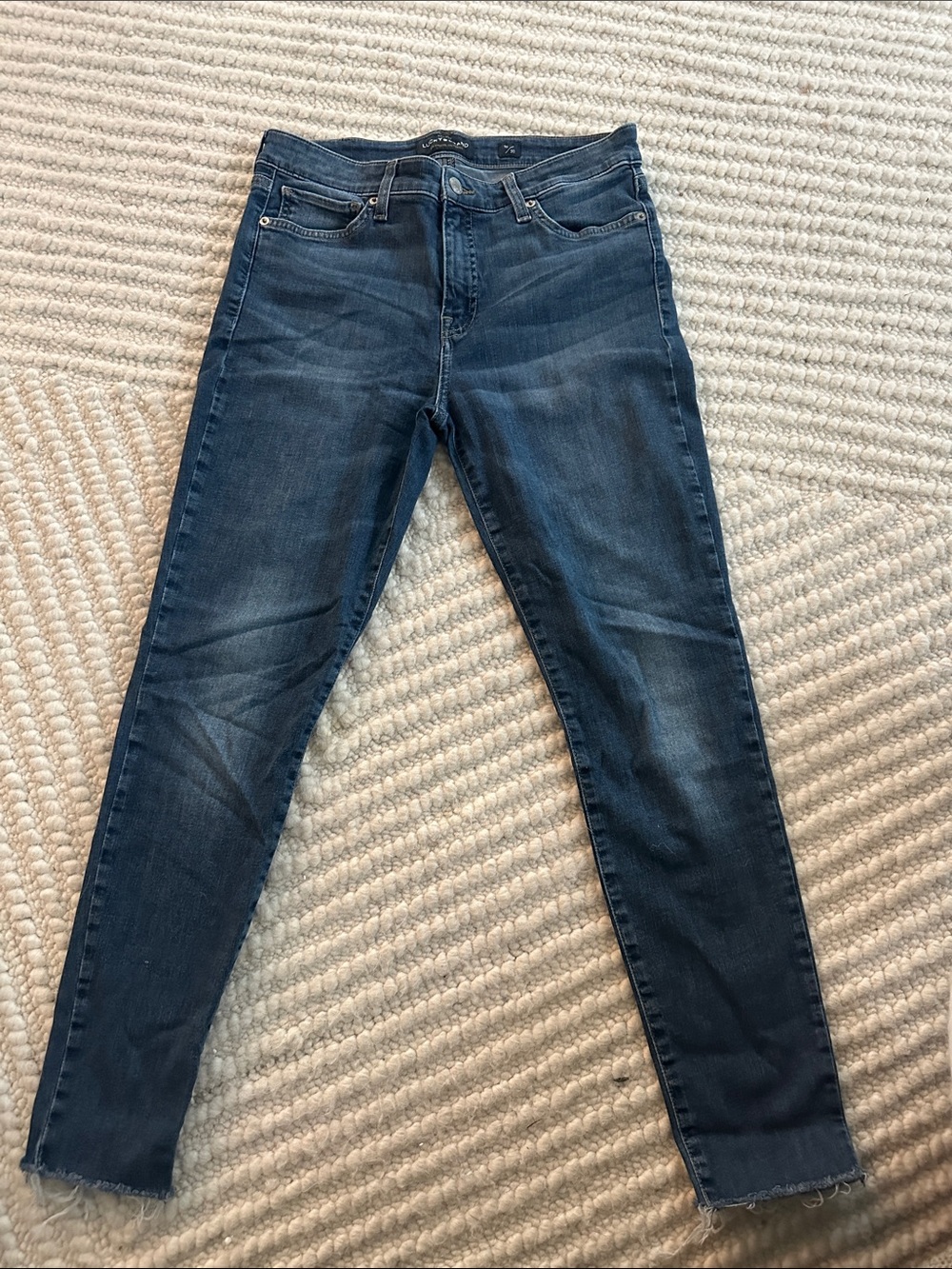 Lucky Brand Ava Super Skinny Dark Blue Women's Skinny Jeans